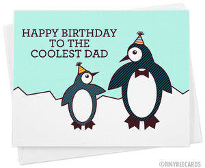 Happy Birthday to the Coolest Dad Card