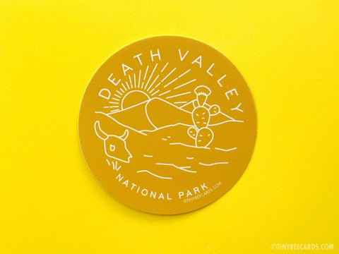 Death Valley National Park Vinyl Sticker