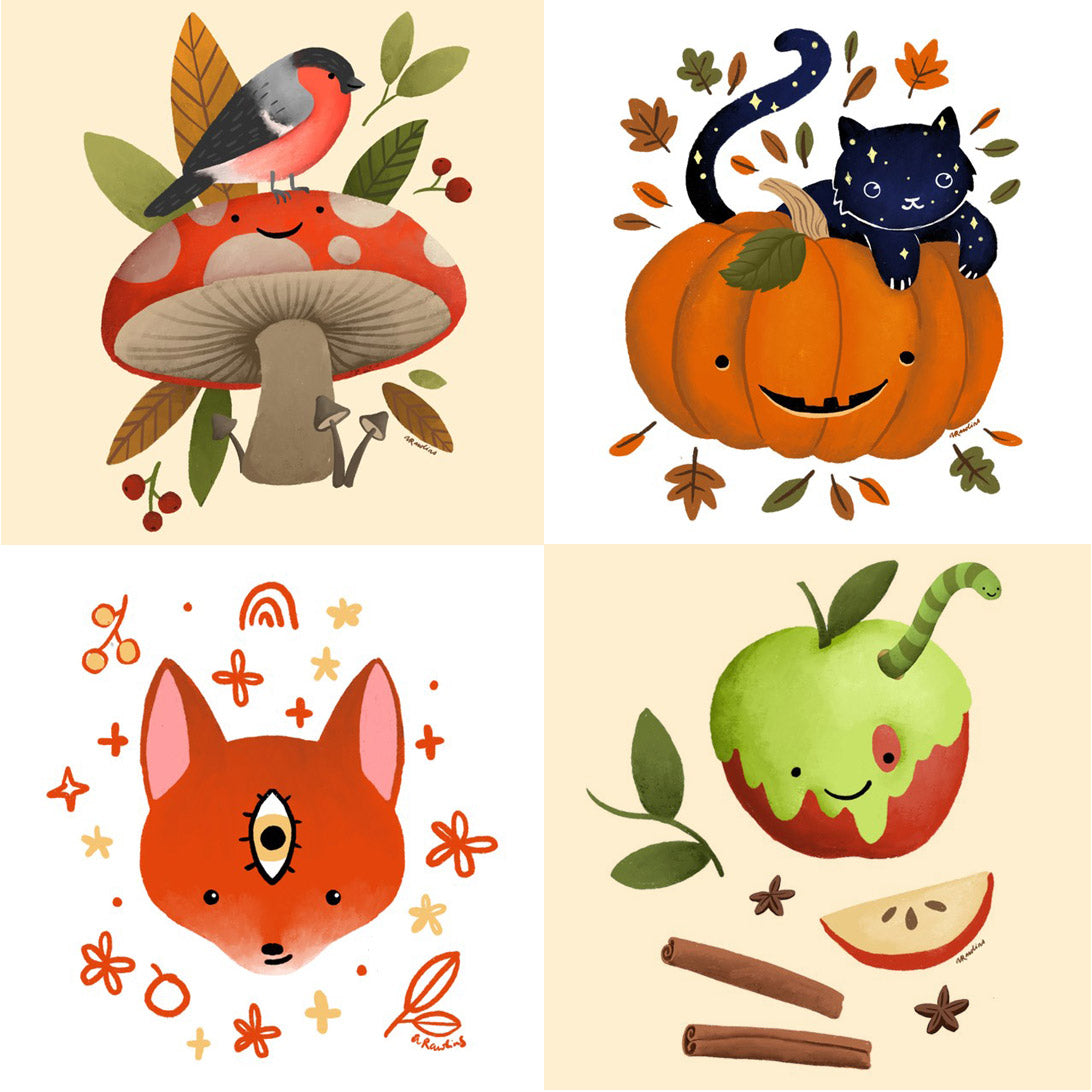 Happy Inktober! 🦇 – TinyBeeCards