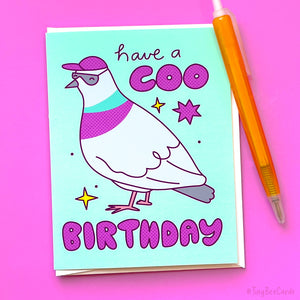 Pigeon Bday Card “Have a Coo Birthday”