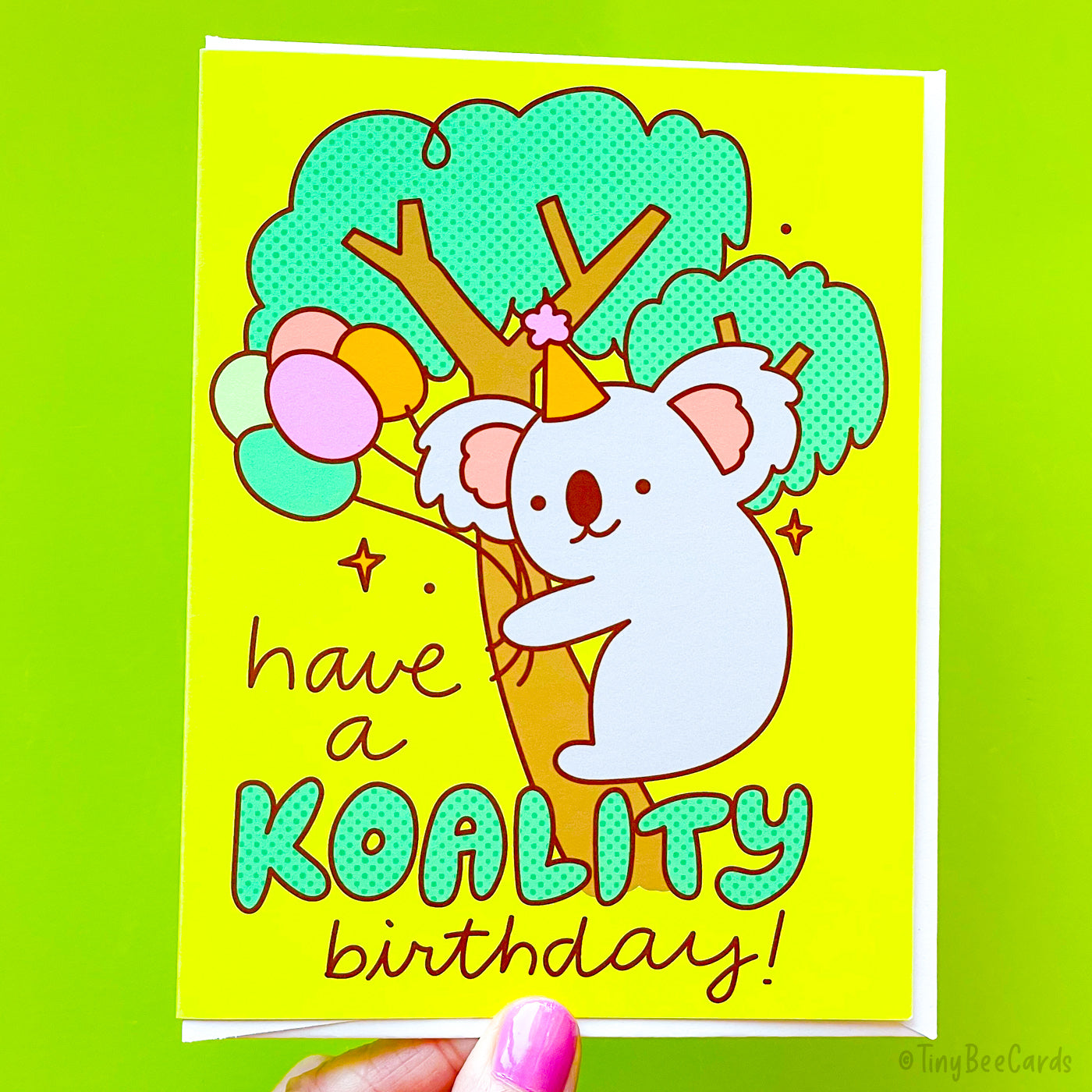 Koala Birthday Card “Have a Koality Bday!”