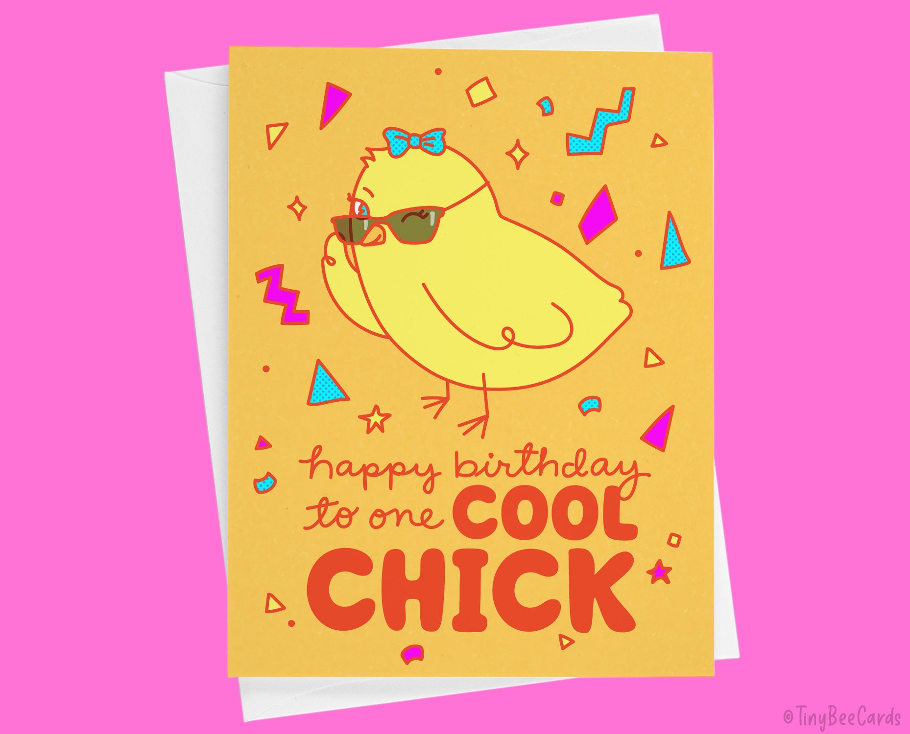 Funny Birthday Card For Her "Happy Birthday to One Cool Chick"