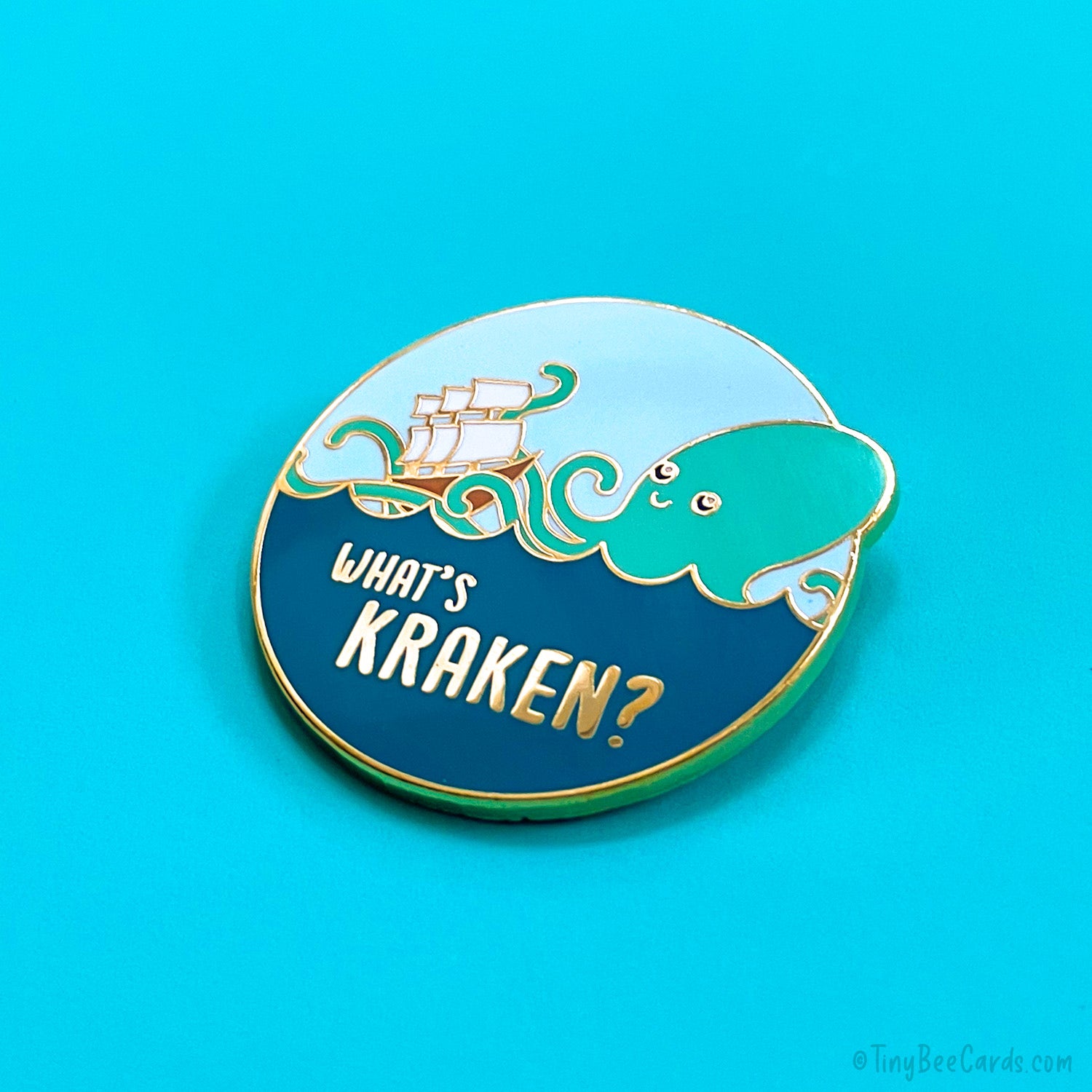 What's Kraken Hard Enamel Pin