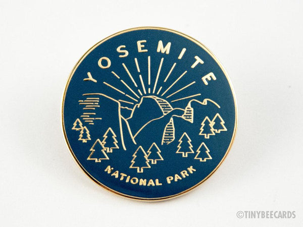 Yosemite National Park Enamel Pin-Enamel Pin-TinyBeeCards