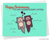 Significant Otter Individual Anniversary Greeting Cards by Andie