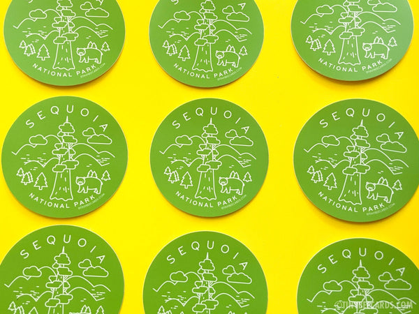 Sequoia National Park Vinyl Sticker
