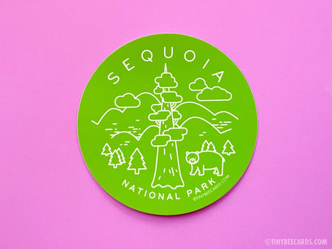 Sequoia National Park Vinyl Sticker