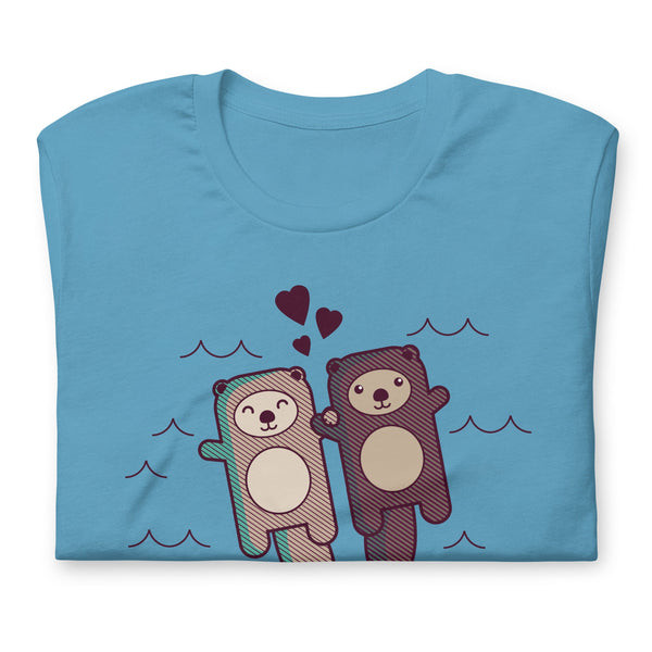 Significant Otter T-Shirt - cute otter t-shirt, shirt men shirt women, love cute otter tee, gift for her, valentines day gift, soft t-shirt