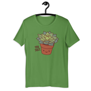 succulent tee shirt You Succ Succulent Plant Triblend Tee – TinyBeeCards