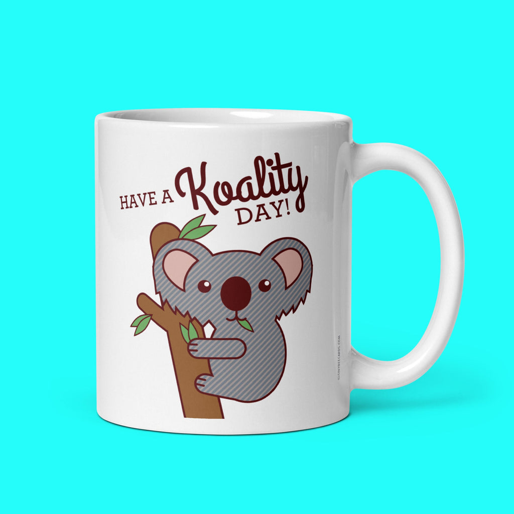 Funny Koala Mug Have a Koality Day! – TinyBeeCards