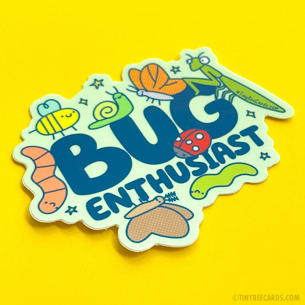 Bug Enthusiast Insect Lover Vinyl Sticker
