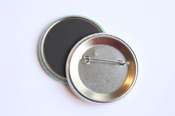 Introvert Pin, Magnet, or Pocket Mirror "Introverts are Tea-riffic"-Button-TinyBeeCards